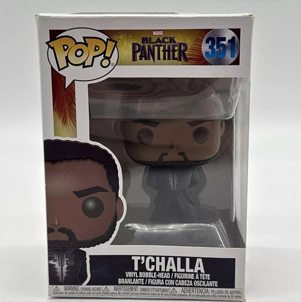 Funko Pop! Marvel - T'Challa *Black Robe* (Black Panther) #351